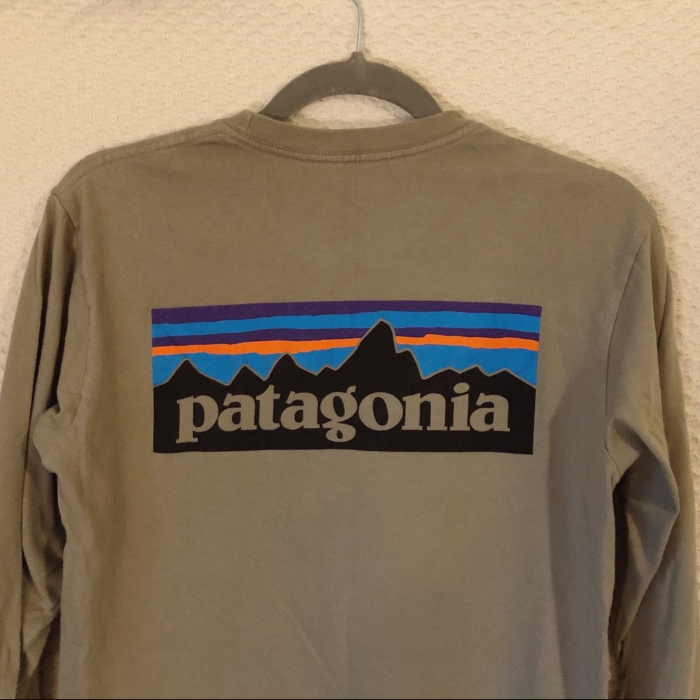 Patagonia Olive Long Sleev